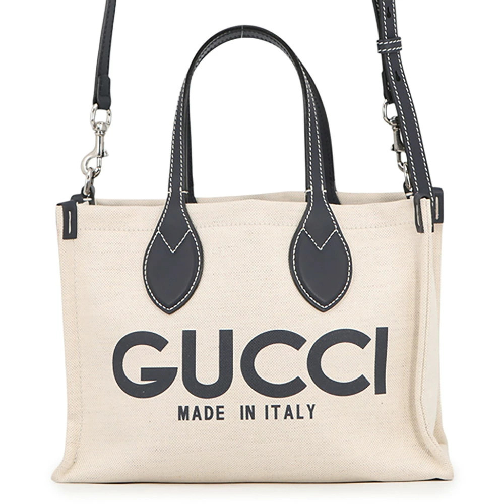 Gucci Handbag Tote Bag Canvas Leather Shoulder